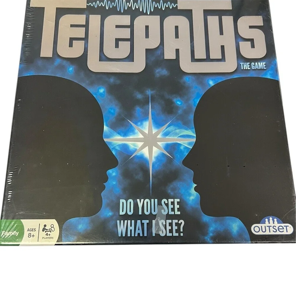Outset Media Telepaths The Game Family Board Game Ages 8+ 4+ Players